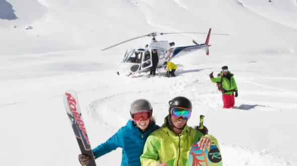 Heli Skiing Portillo